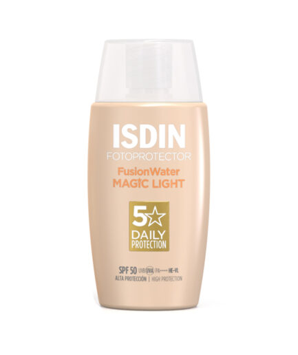 ضد آفتاب فیوژن واتر مجیک رنگی SPF50 Light  ایزدین | ISDIN