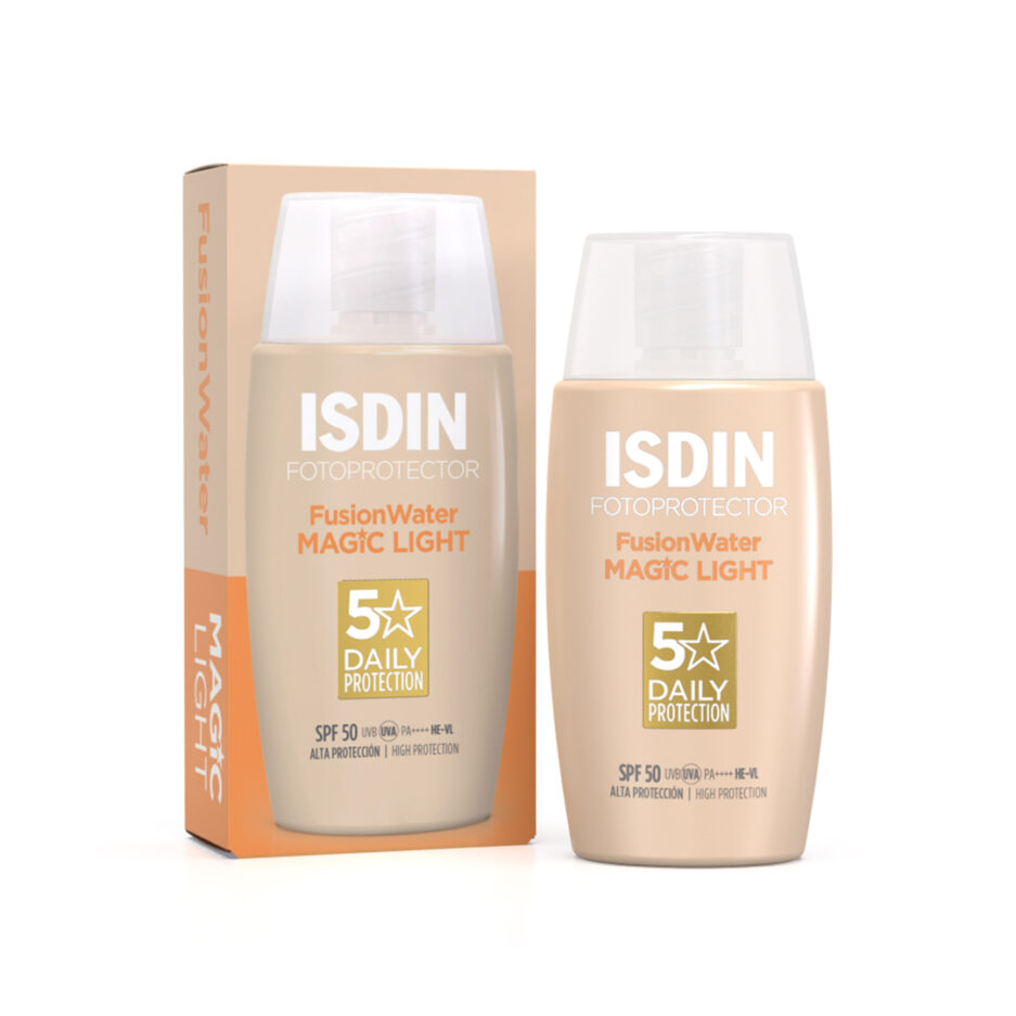 ضد آفتاب فیوژن واتر مجیک رنگی SPF50 Light  ایزدین | ISDIN - Image 3
