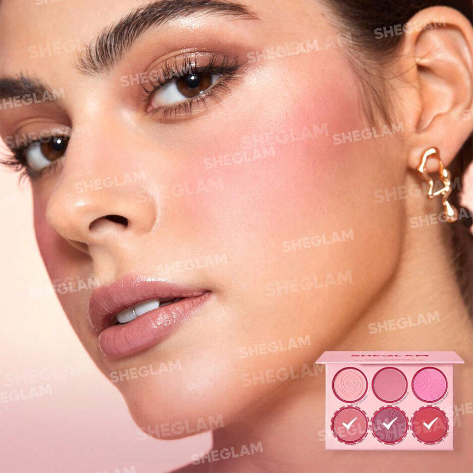 پالت رژگونه 6 رنگ مدل Floral Flush شیگلم | Sheglam - Image 6