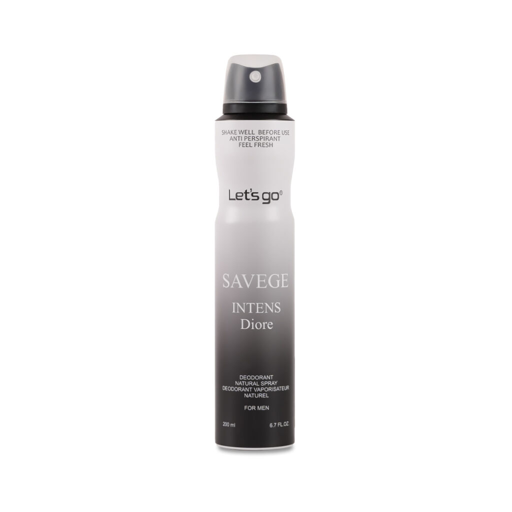 دئودورانت مردانه دیور Sauvage Intens حجم 200 میل لتس گو | Lets go