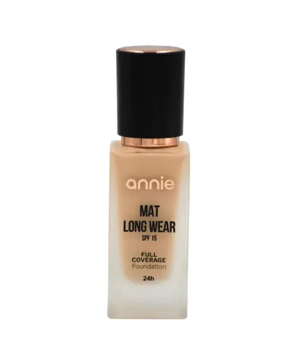 کرم‌پودر مات با پوشانندگی کامل و SPF 15 آنی | Annie - No.01 – Creamy Beige